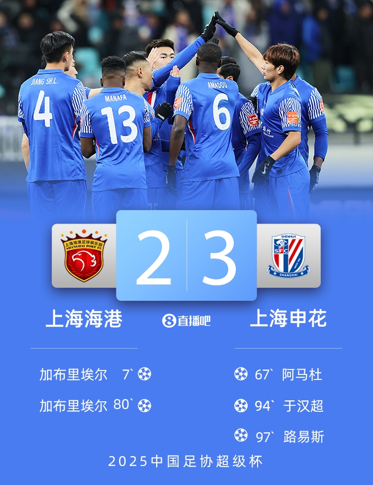 上海申花遭遇惨败负于天津泰达